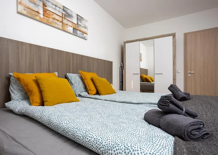 Lejlighed Atriumresidences With Freeparking, Ac, Balcony And Wi-fi Budapest