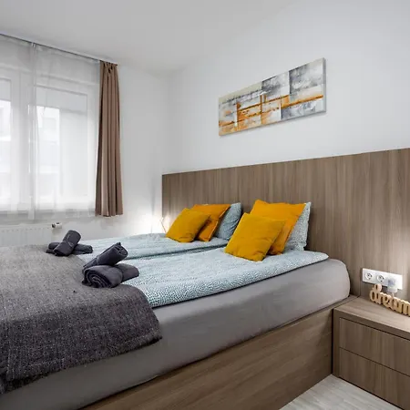 Atriumresidences With Freeparking, Ac, Balcony And Wi-fi ブダペスト