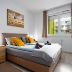 Atriumresidences With Freeparking, Ac, Balcony And Wi-fi * Budapeszt