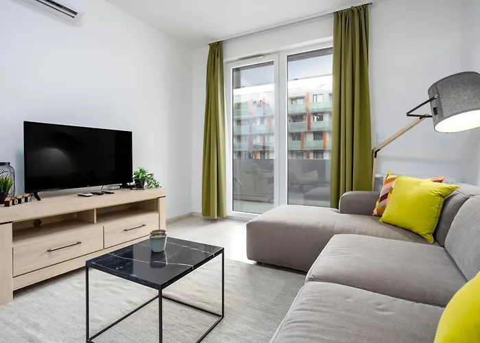 Apartman Atriumresidences With Freeparking, Ac, Balcony And Wi-fi