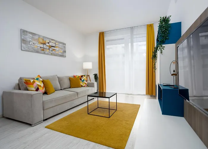 Appartement Atriumresidences With Freeparking, Ac, Balcony And Wi-fi *